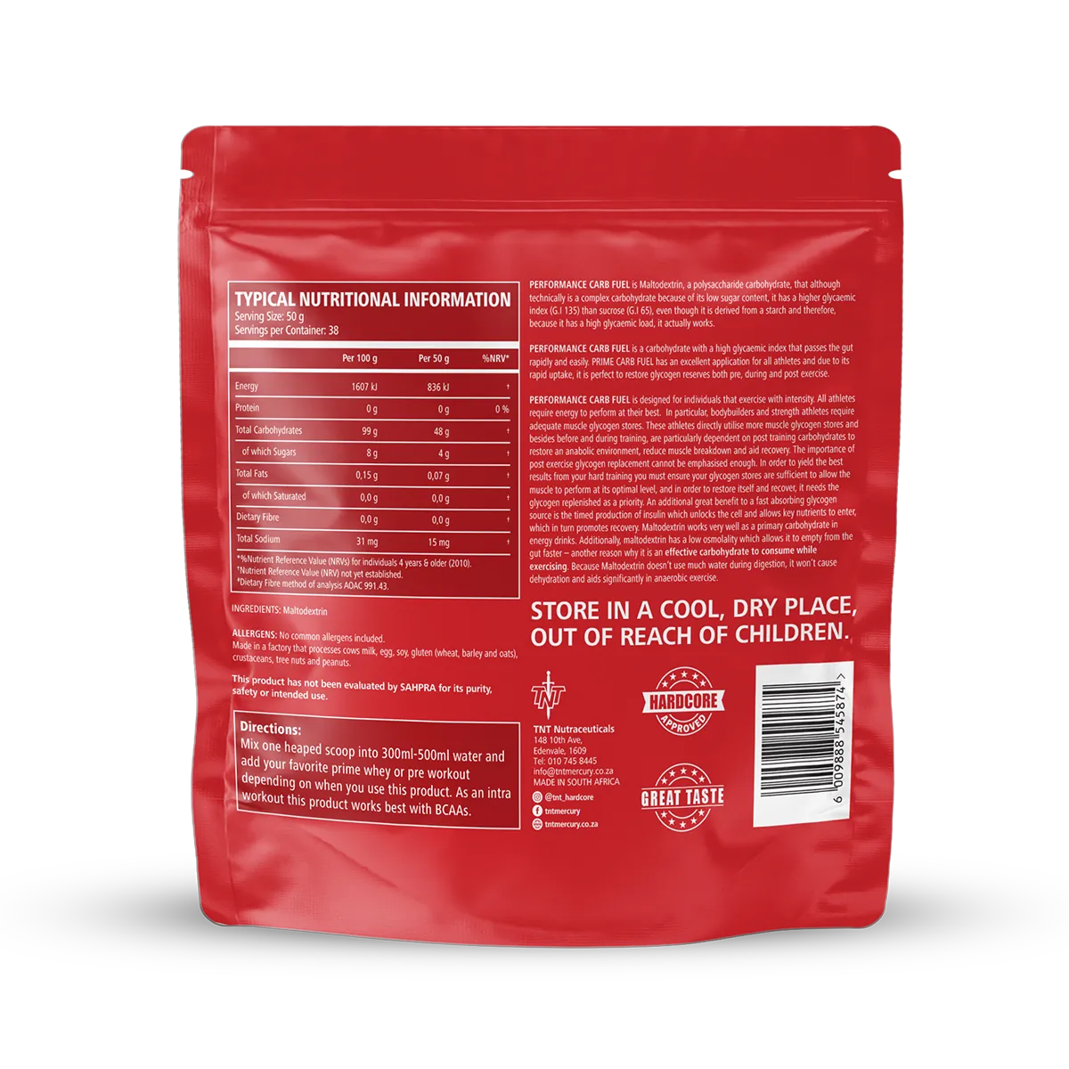 Carb Fuel 1.9kg - Image 2